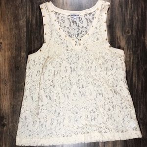 Express Lace Tank Top